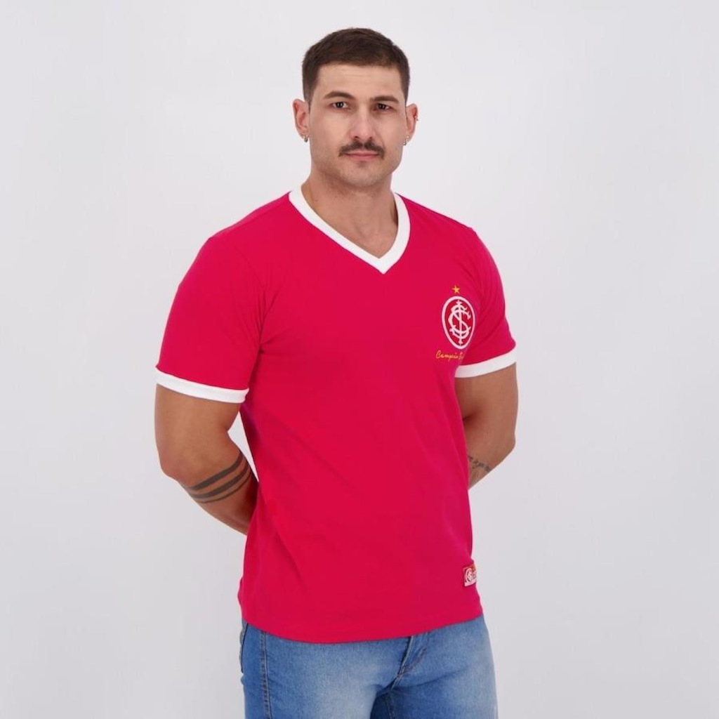 Imagem 5 do produto Camisa do Internacional Retrô 1975 - Masculina