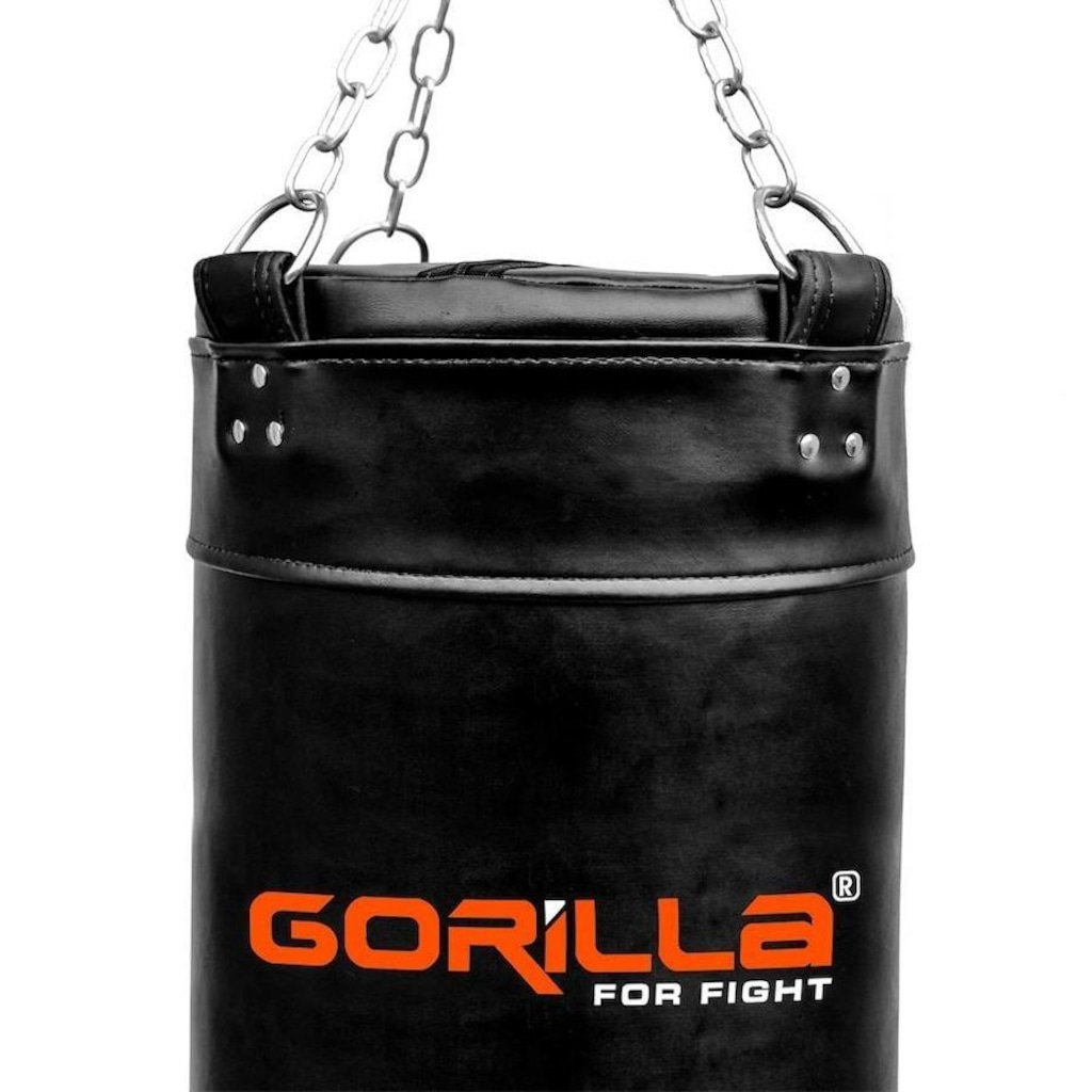 Imagem 3 do produto Saco de Pancada Gorilla 120cm Engate no Fundo Para Fixar Base de Apoio no Chão - Punching Bag