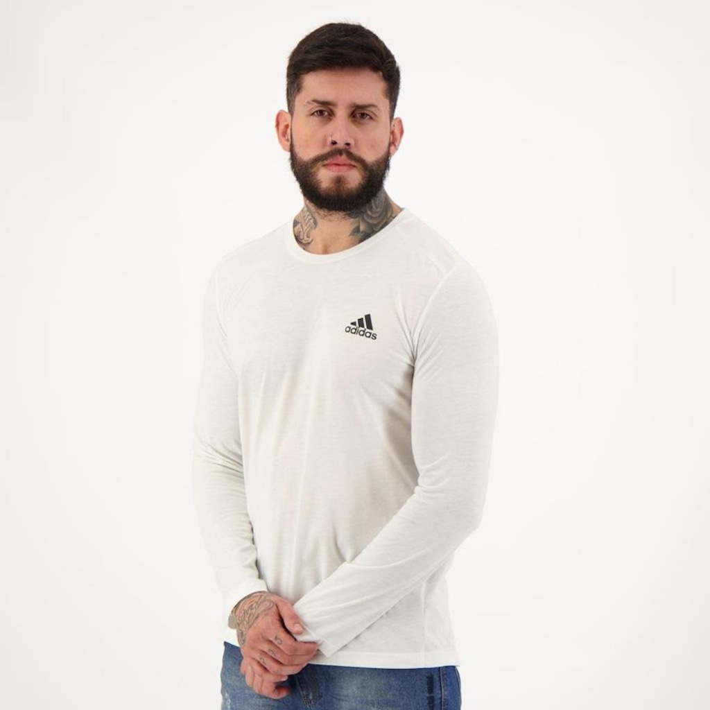 Imagem 2 do produto Camiseta Manga Longa adidas D2M Feelready - Masculina