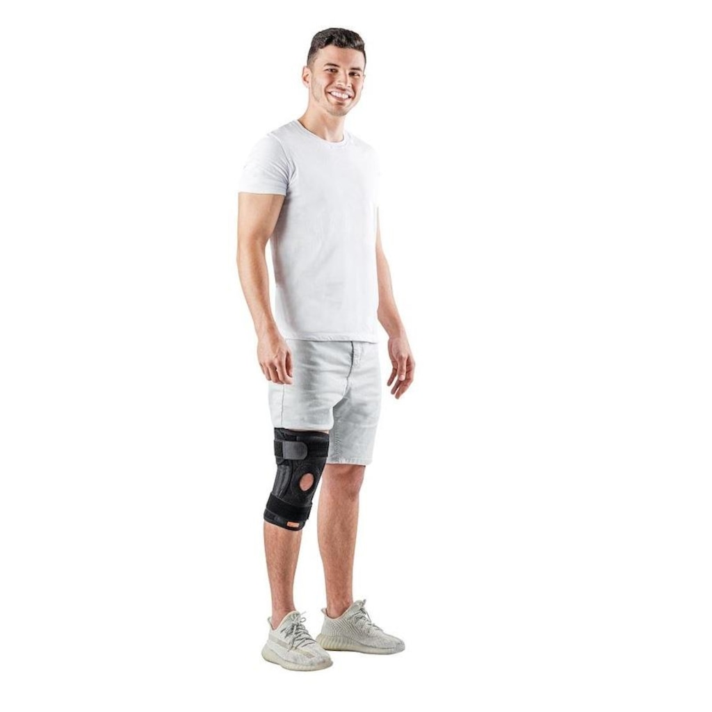 Imagem 4 do produto Joelheira Relieve Articulada Hidrolight Ajustável - Unissex