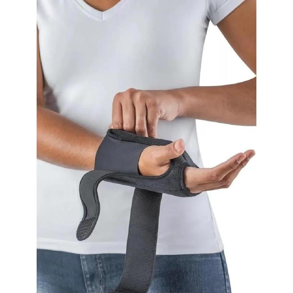 Imagem 3 do produto Munhequeira Hidrolight Órtese com Tala Splint Bilateral