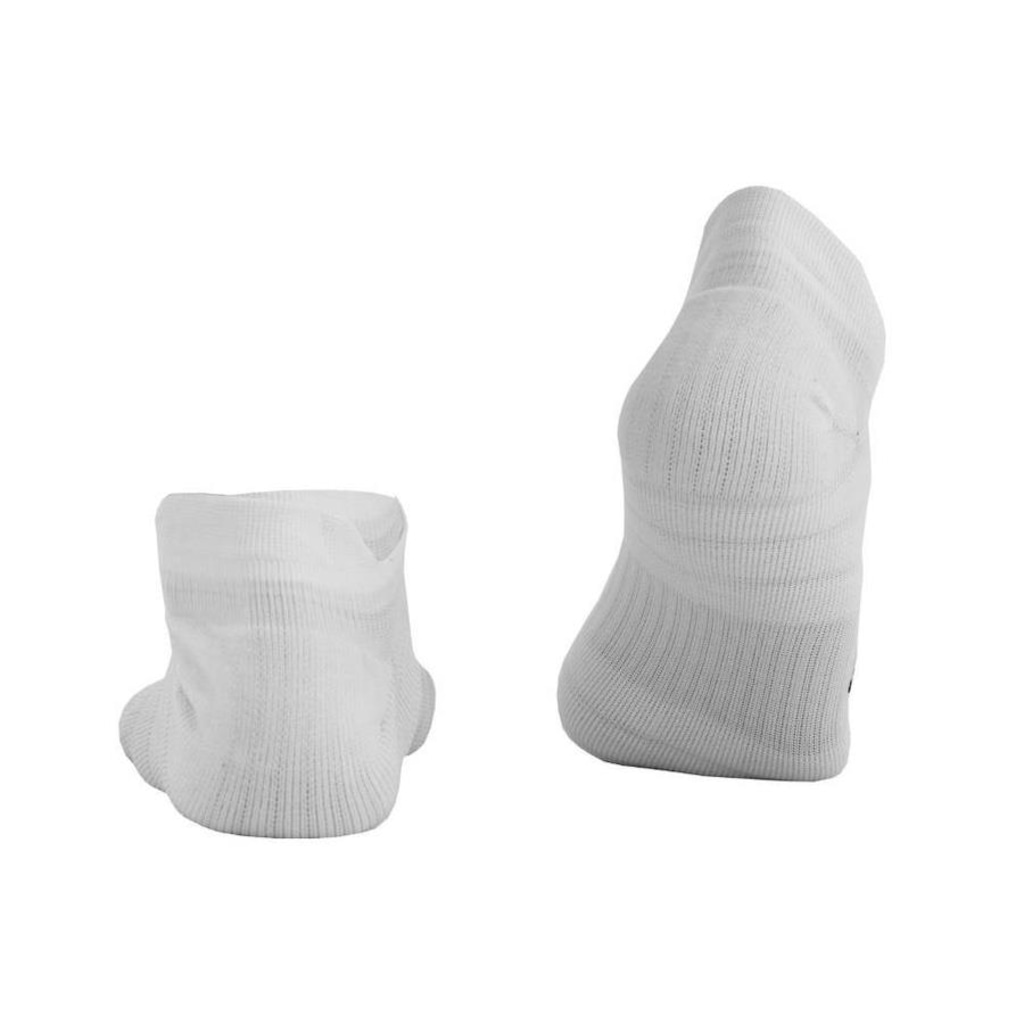 Imagem 2 do produto Meia Cano Baixo para Corrida HUPI Running Pro Invisível Branco