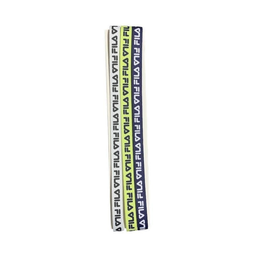 Imagem 2 do produto Kit de Faixas de Cabelo Fila Fit com 3 unidades - Adulto