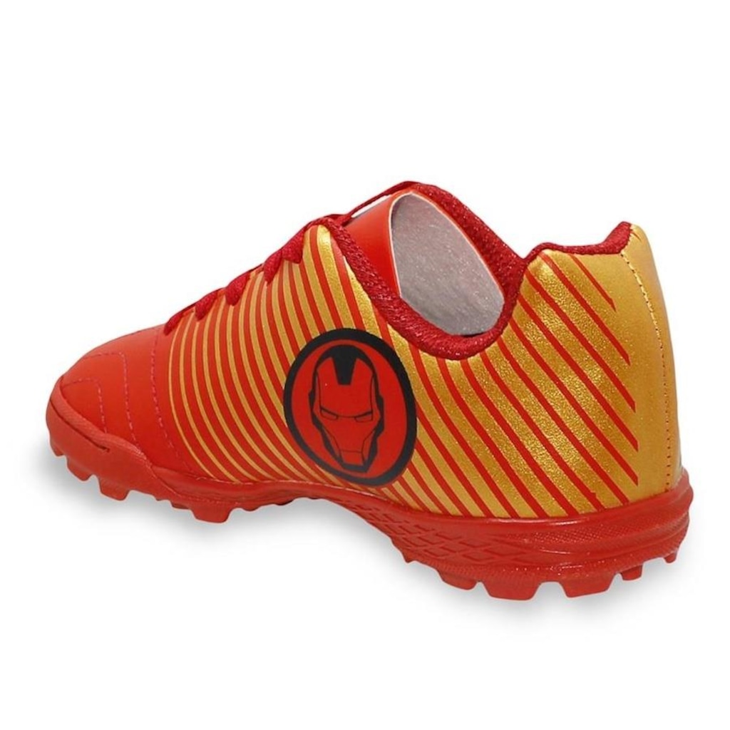 Imagem 2 do produto Chuteira Society Dray Marvel Homem de Ferro - Infantil