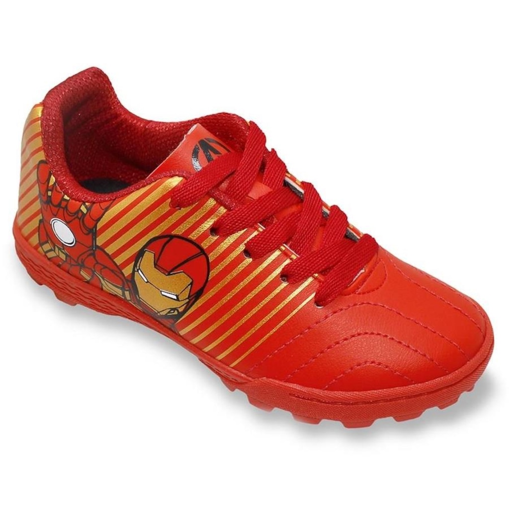 Imagem 1 do produto Chuteira Society Dray Marvel Homem de Ferro - Infantil