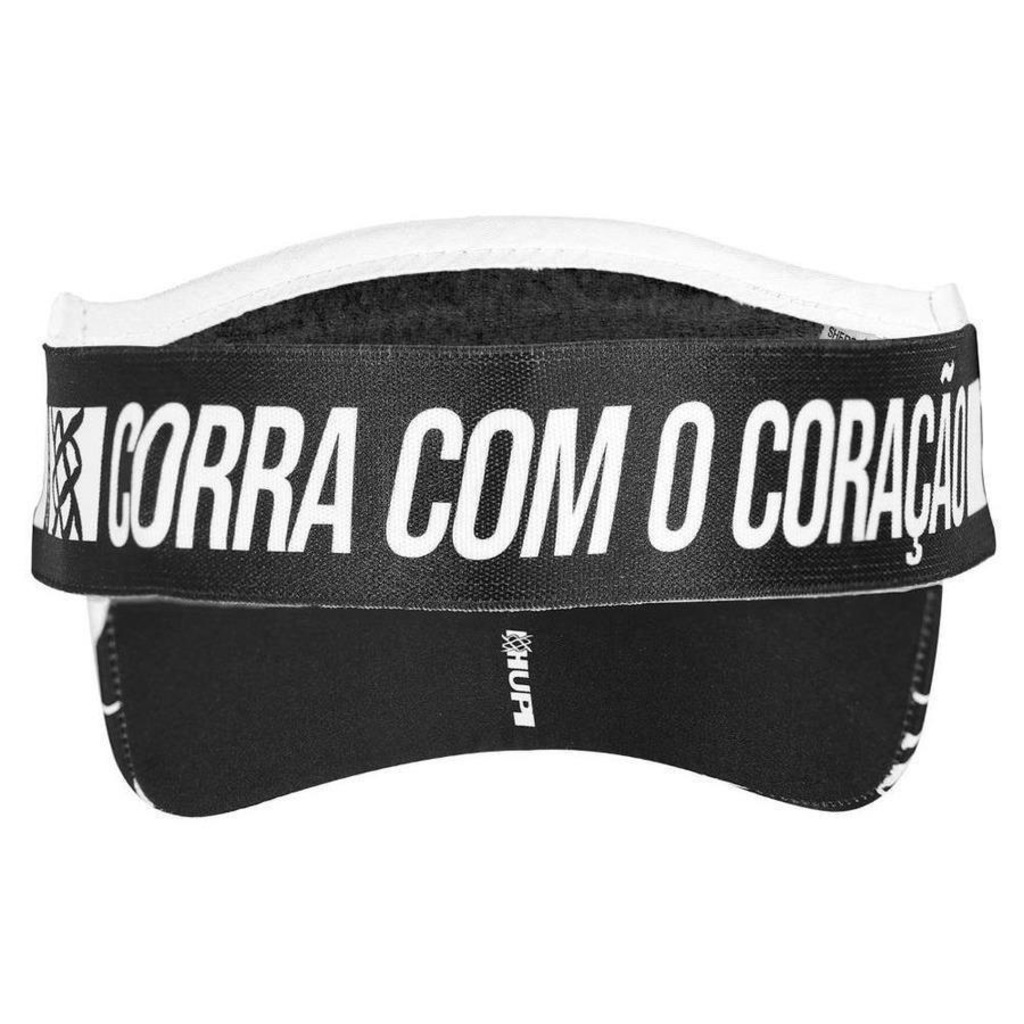 Imagem 3 do produto Kit 1 Viseira de Corrida e 1 Cadarço Elástico Hupi Run Beats