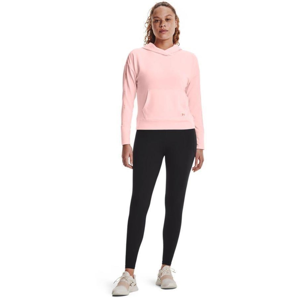 Imagem 2 do produto Blusão de Moletom com Capuz Under Armour Rival Terry Taped Hoodie - Feminino