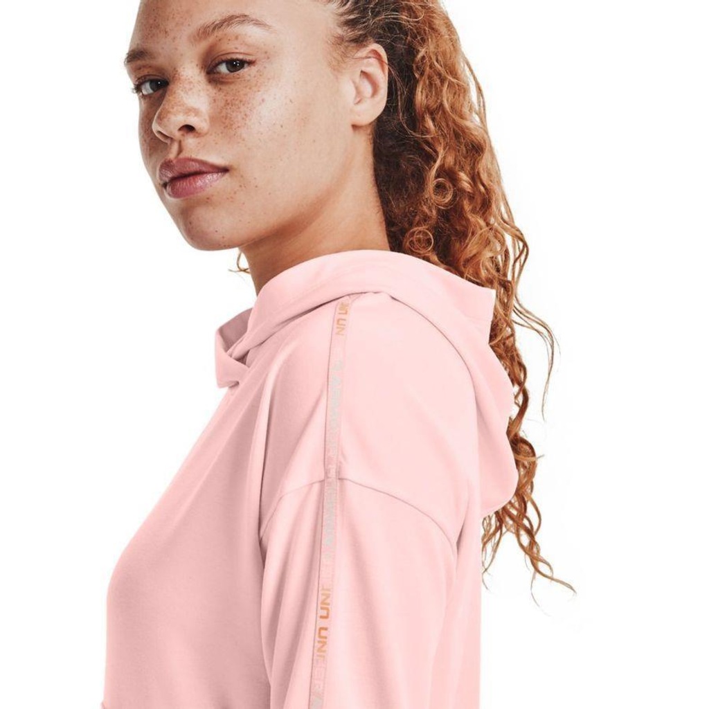Imagem 3 do produto Blusão de Moletom com Capuz Under Armour Rival Terry Taped Hoodie - Feminino