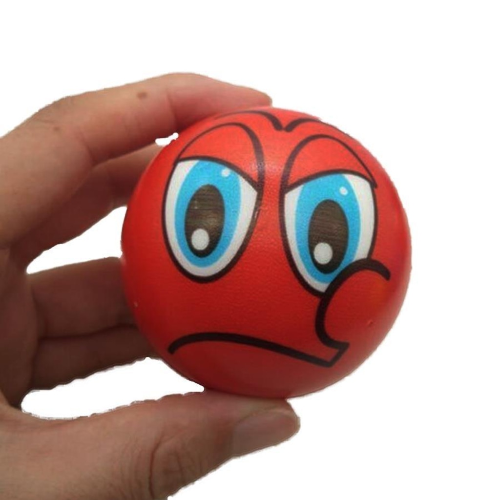 Imagem 3 do produto Bolinha Fortalecedora Gold Sports Emoji e Anti-Stress Soft