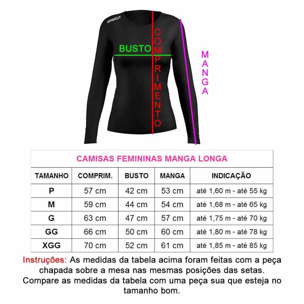 Imagem 3 do produto Camiseta Manga Longa Uppercut Run com Proteção UV50+ - Feminina