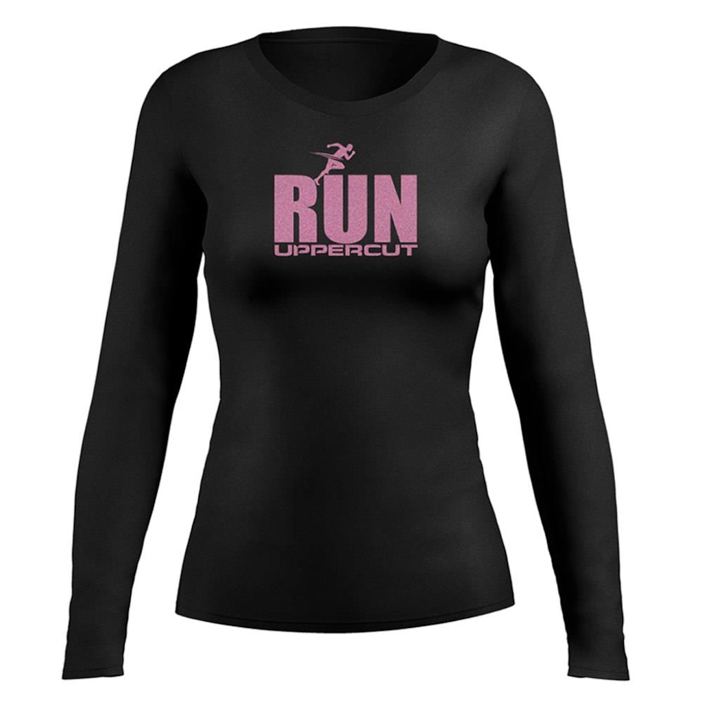 Imagem 1 do produto Camiseta Manga Longa Uppercut Run com Proteção UV50+ - Feminina