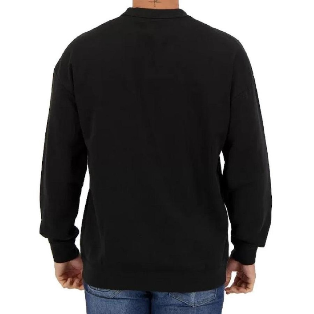 Imagem 2 do produto Blusão de Moletom sem Capuz do Flamengo Crf Dna Gr Swt adidas - Masculino