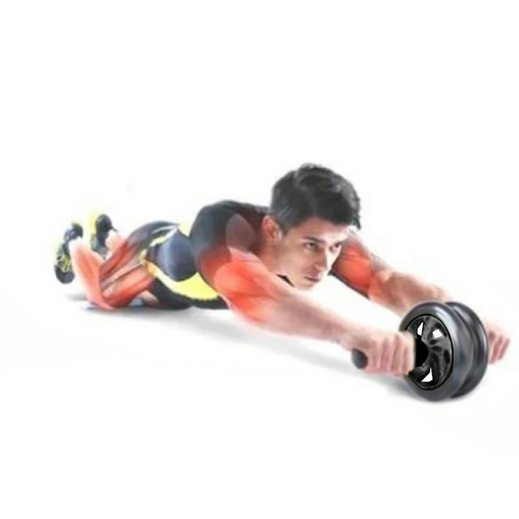 Imagem 2 do produto Roda Abdominal Dupla Gold Sports Exercise