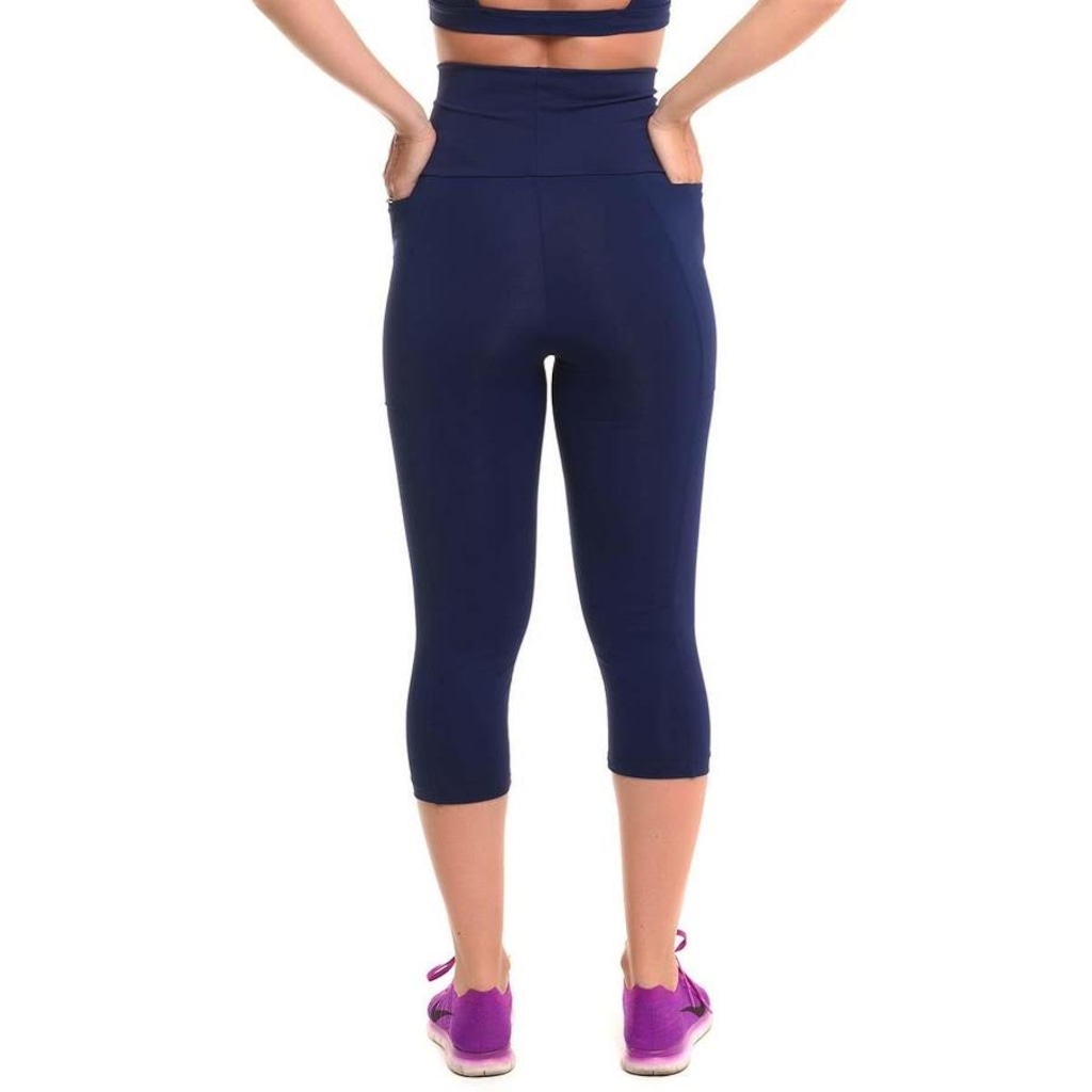 Imagem 2 do produto Calça Legging Sandy Fitness Corsário Run - Feminina