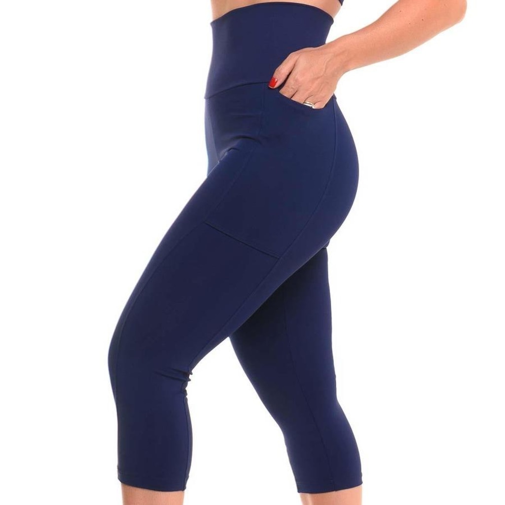Imagem 4 do produto Calça Legging Sandy Fitness Corsário Run - Feminina