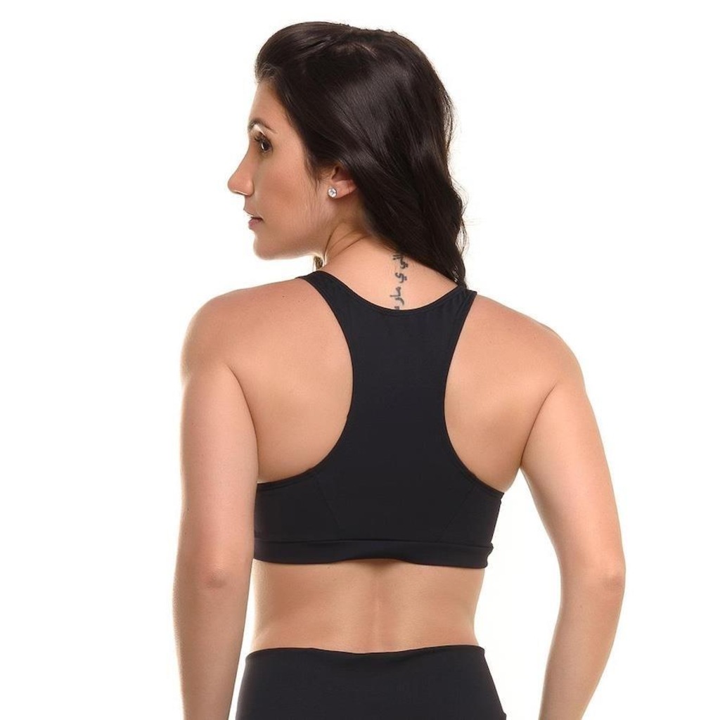 Imagem 3 do produto Top Sandy Fitness Power Preto Snd Fitness - Feminino