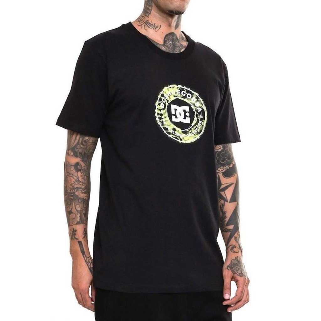 Imagem 3 do produto Camiseta DC Shoes Collective Marble Fill - Masculina