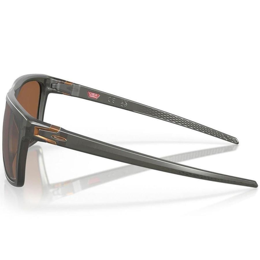 Imagem 2 do produto Óculos de Sol Oakley Leffingwell Matte Grey Smoke - Unissex