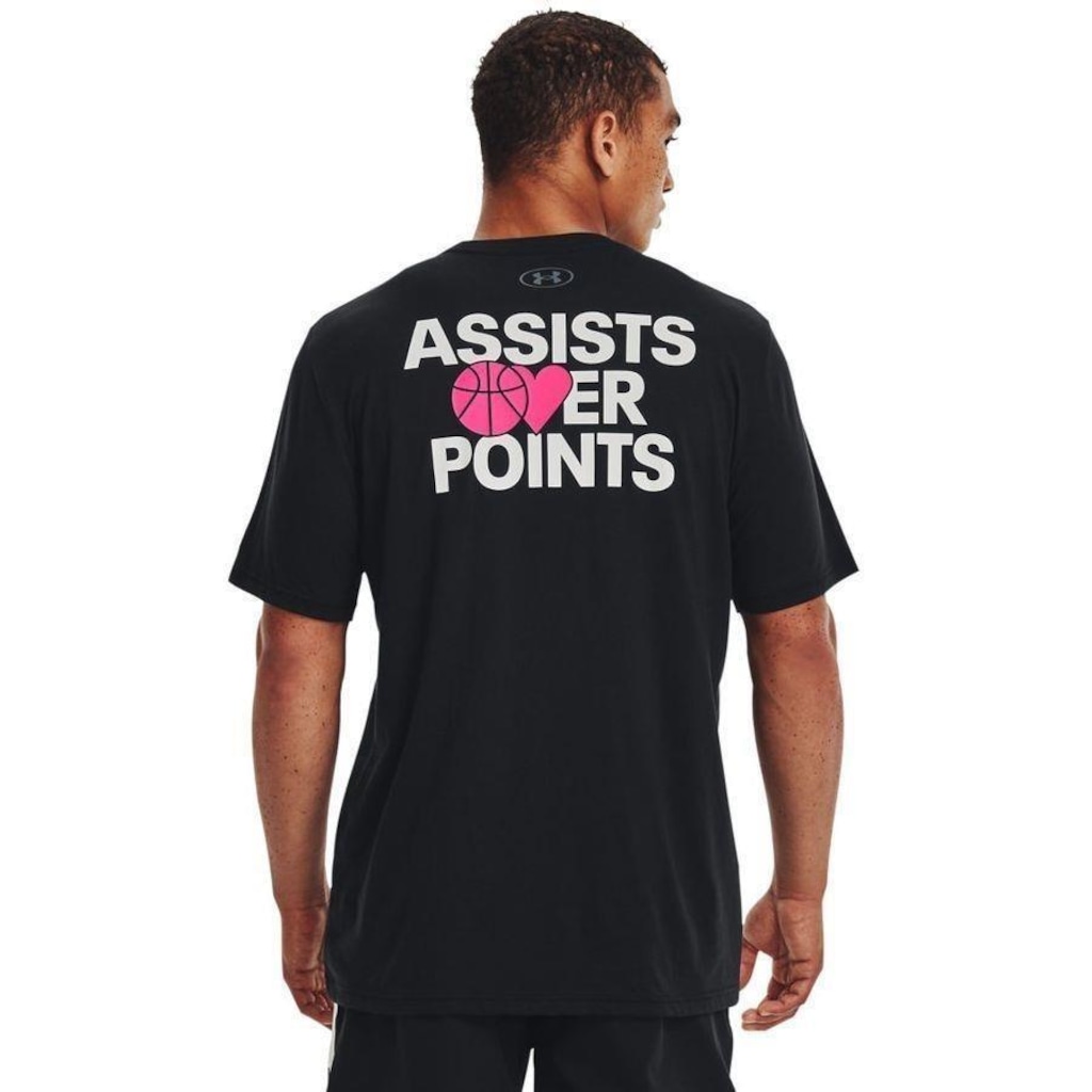 Imagem 3 do produto Camiseta Under Armour Bball Assists - Masculina