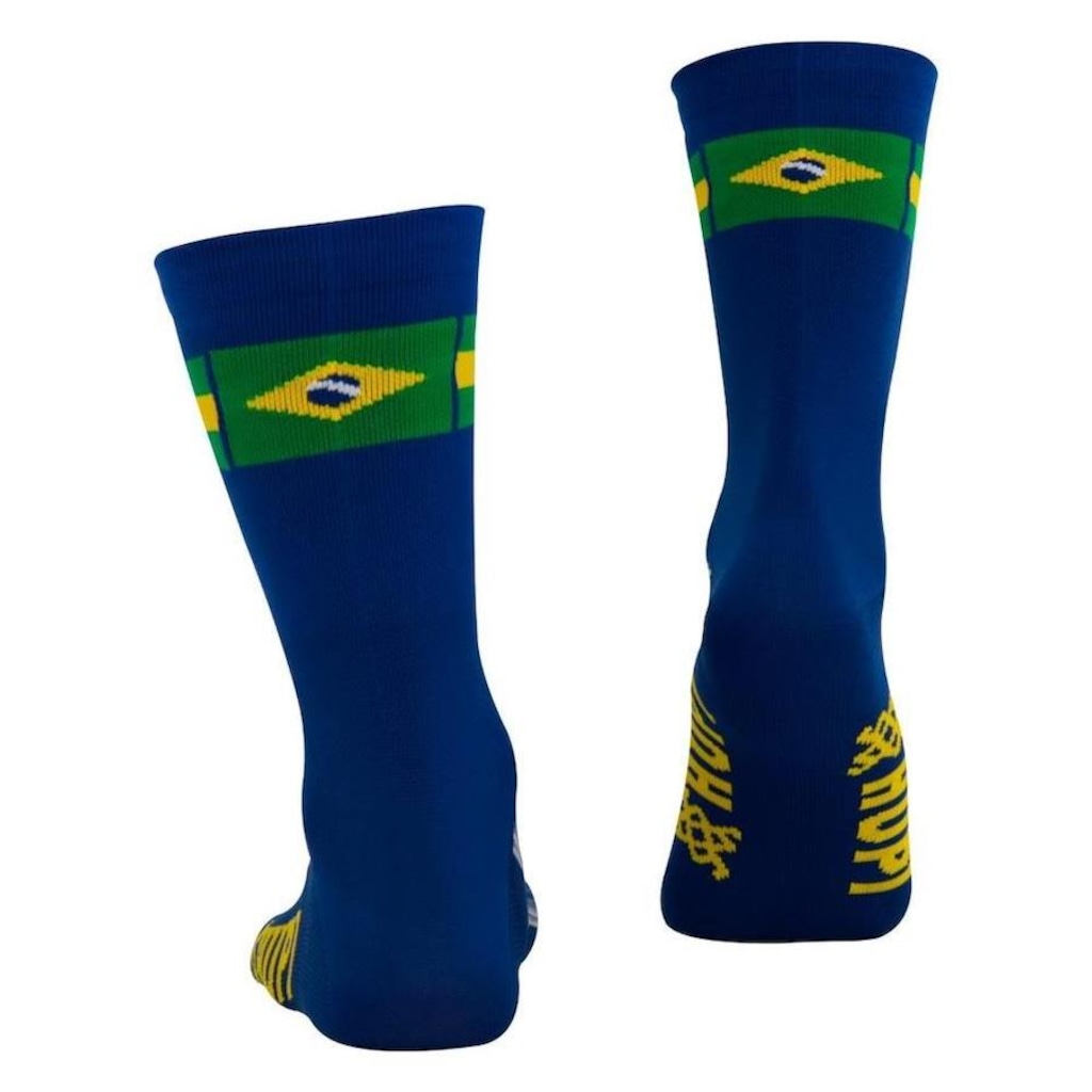Imagem 2 do produto Meias Cano Alto HUPI Brasil 3.0 - 36 ao 42 - Adulto