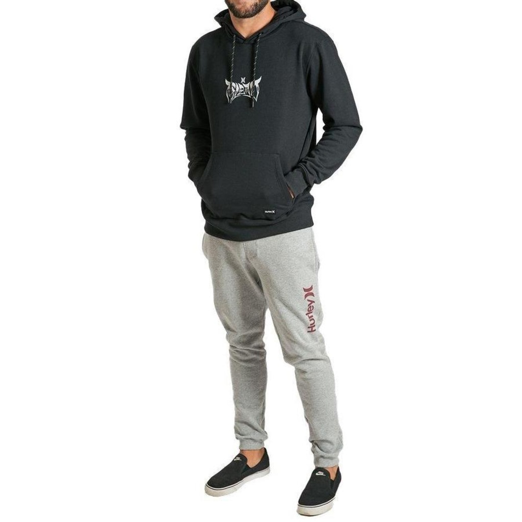 Imagem 3 do produto Blusão de Moletom Canguru Hurley Prayers - Masculino