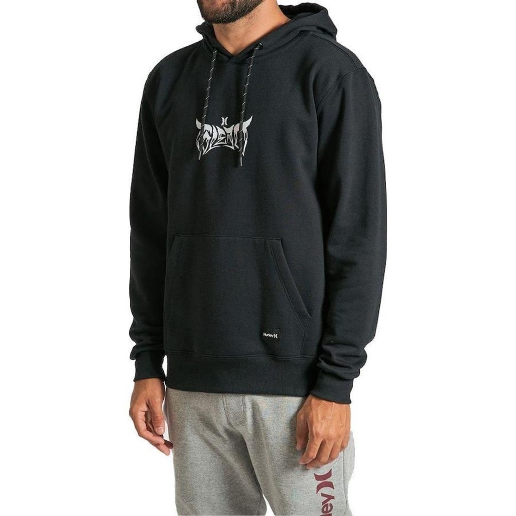 Imagem 4 do produto Blusão de Moletom Canguru Hurley Prayers - Masculino