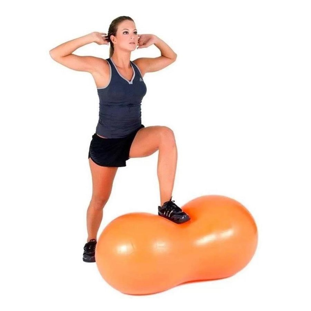 Imagem 3 do produto Bola Feijão Inflável Hidrolight FL26 Anti Estouro com Bomba - 90cm x 45cm