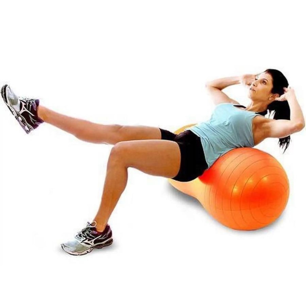 Imagem 4 do produto Bola Feijão Inflável Hidrolight FL26 Anti Estouro com Bomba - 90cm x 45cm
