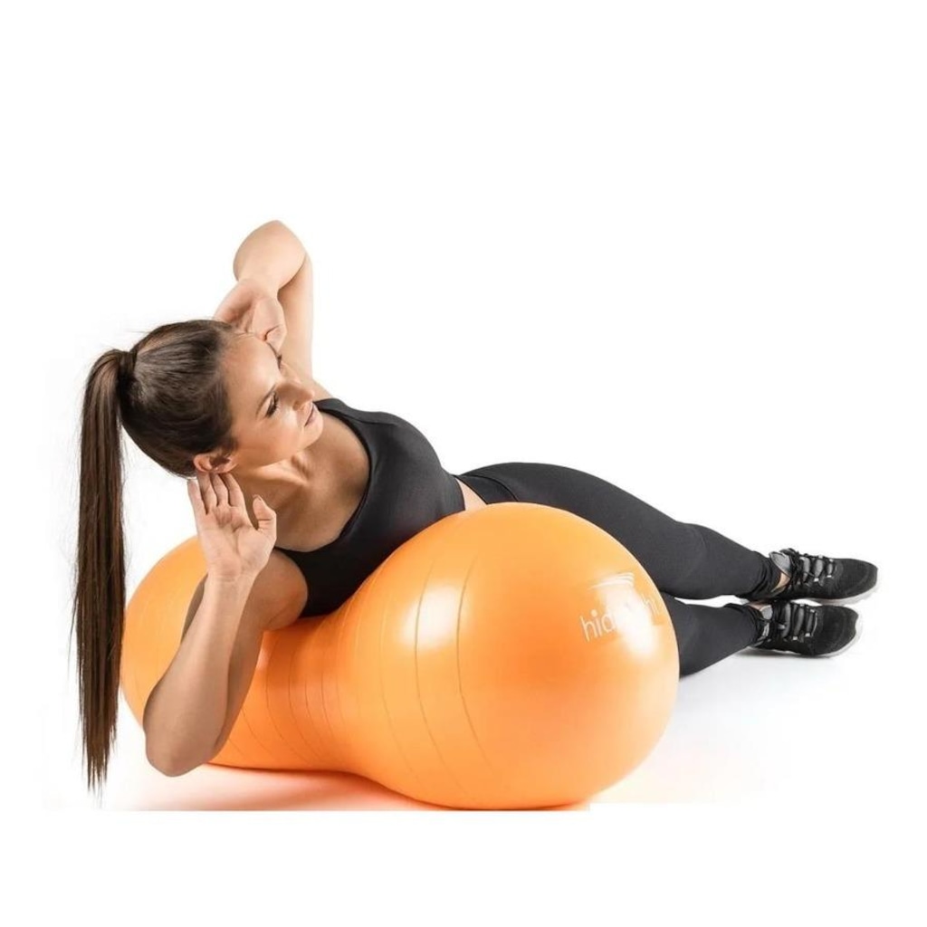 Imagem 5 do produto Bola Feijão Inflável Hidrolight FL26 Anti Estouro com Bomba - 90cm x 45cm