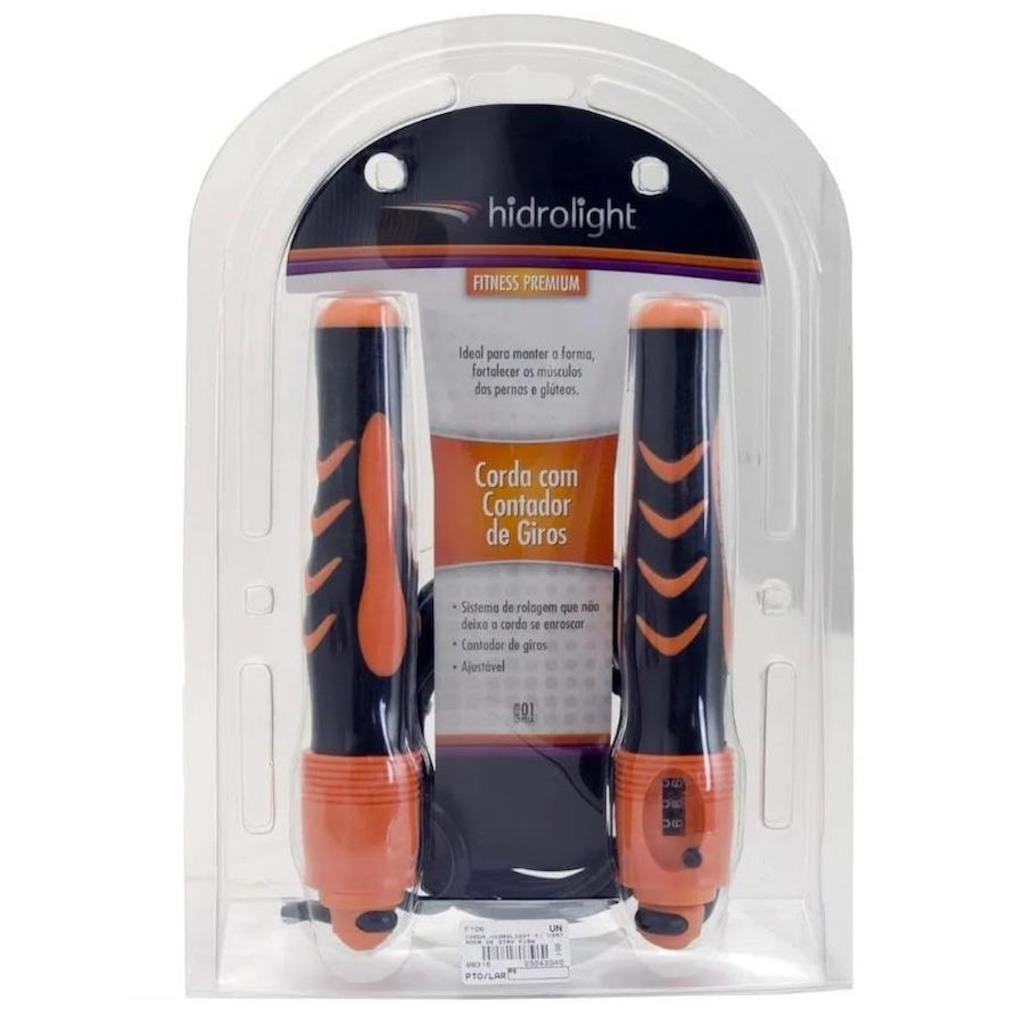 Imagem 4 do produto Corda de Pular Hidrolight FL06 com Contador de Giros - 280 cm