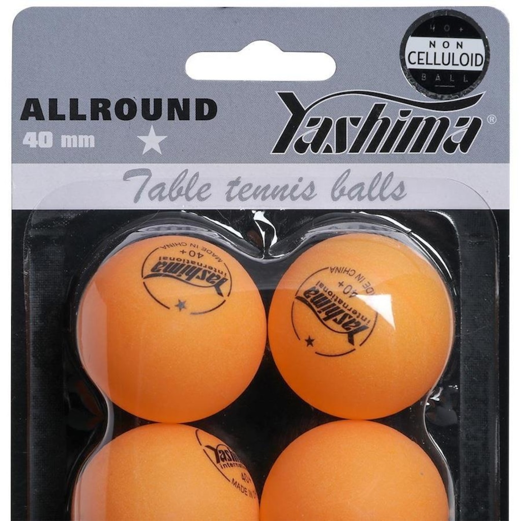 Imagem 2 do produto Bola de Tênis de Mesa Yashima 1 Estrela Plástico - 6 Bolas