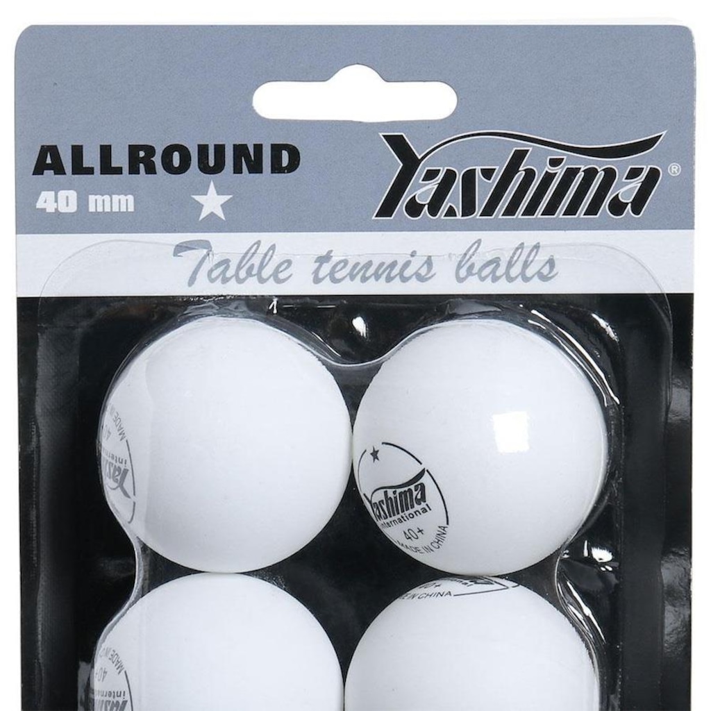 Imagem 5 do produto Kit Bola de Tênis de Mesa Yashima 1 Estrela Plástico com 6 Unidades