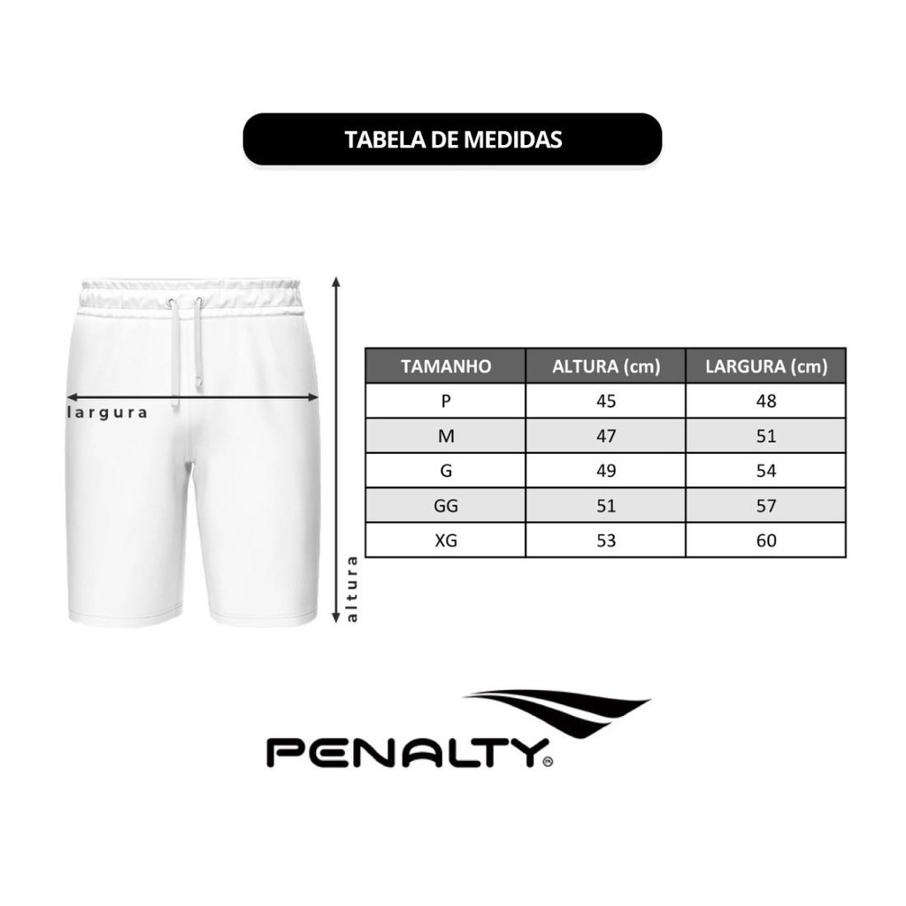 Imagem 5 do produto Kit Camiseta Penalty X + Calção Penalty X - Masculino
