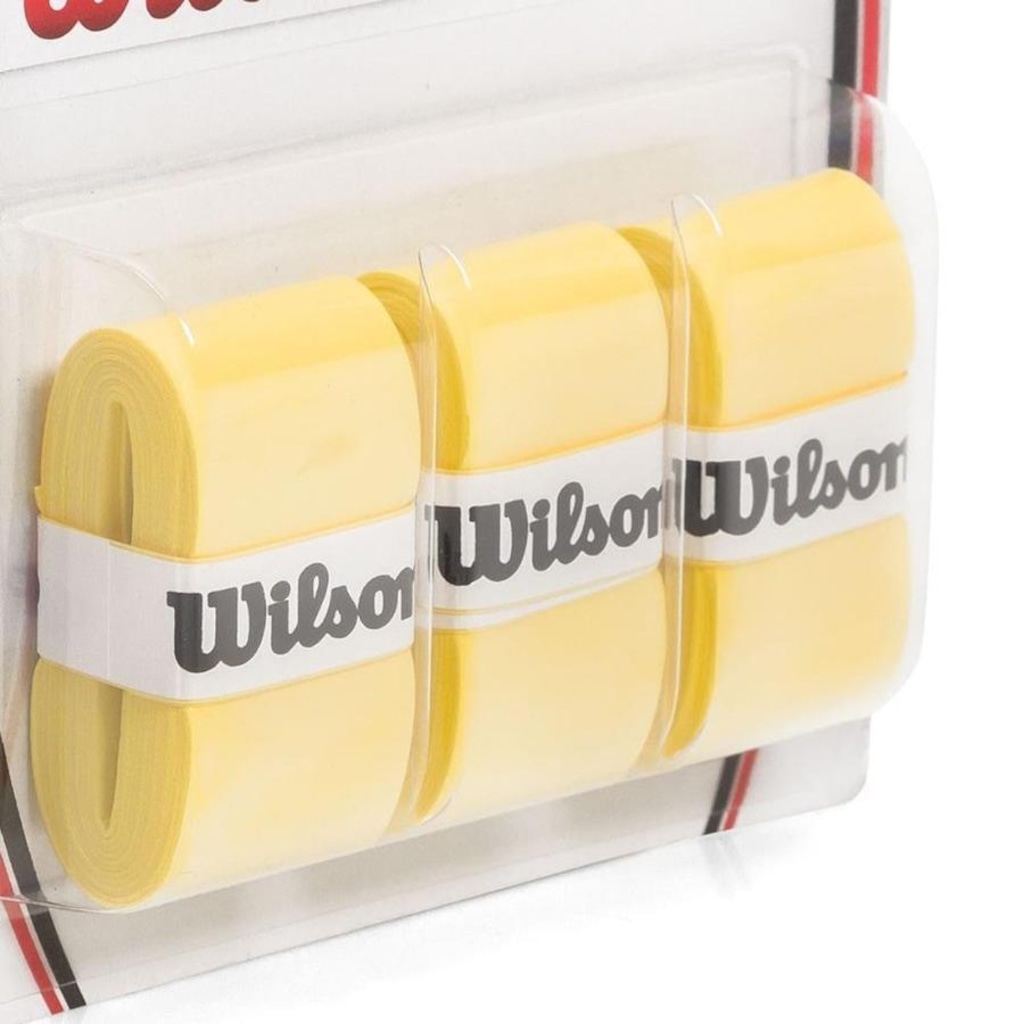 Imagem 3 do produto Overgrip Wilson Empunhadura Raquete Pro Comfort - 3 Unidades