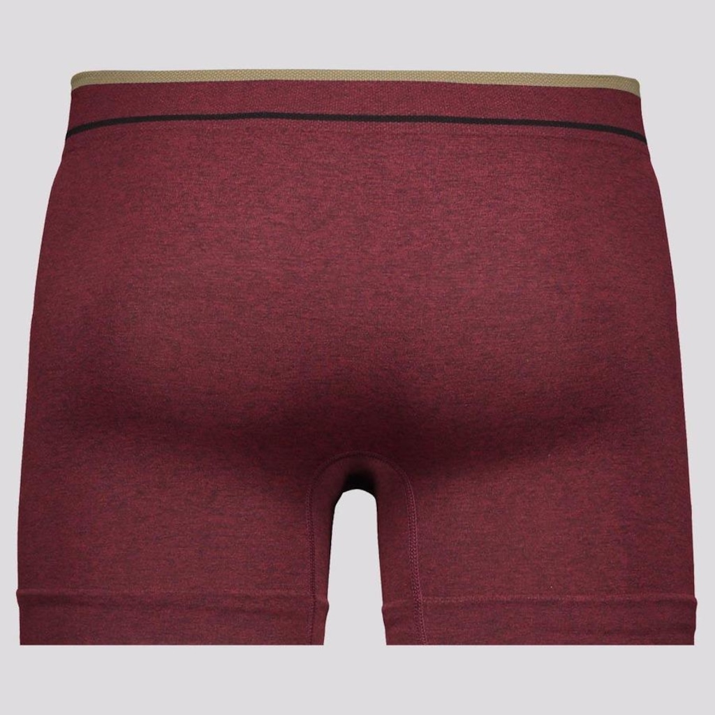 Imagem 2 do produto Cueca Boxer Lupo Microfibra Sem Costura Marsala - Adulto