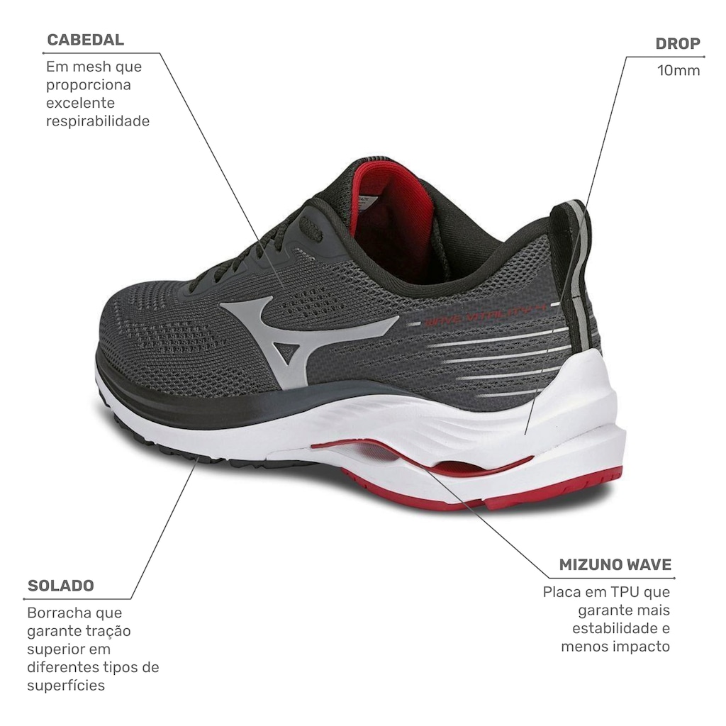 Imagem 2 do produto TÊNIS MIZUNO VITALITY 4 - MASCULINO