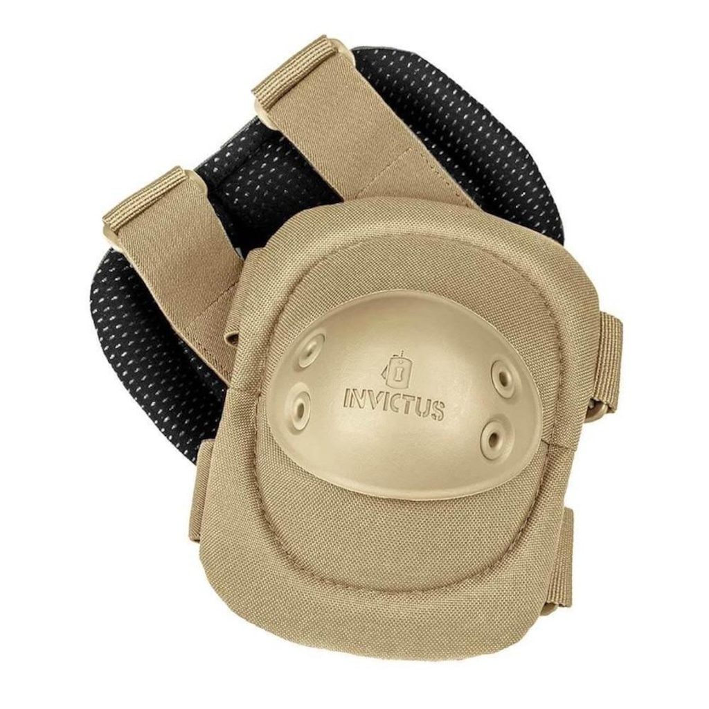 Imagem 2 do produto Cotoveleira Tática Invictus Protec TPU Rebites Metálicos