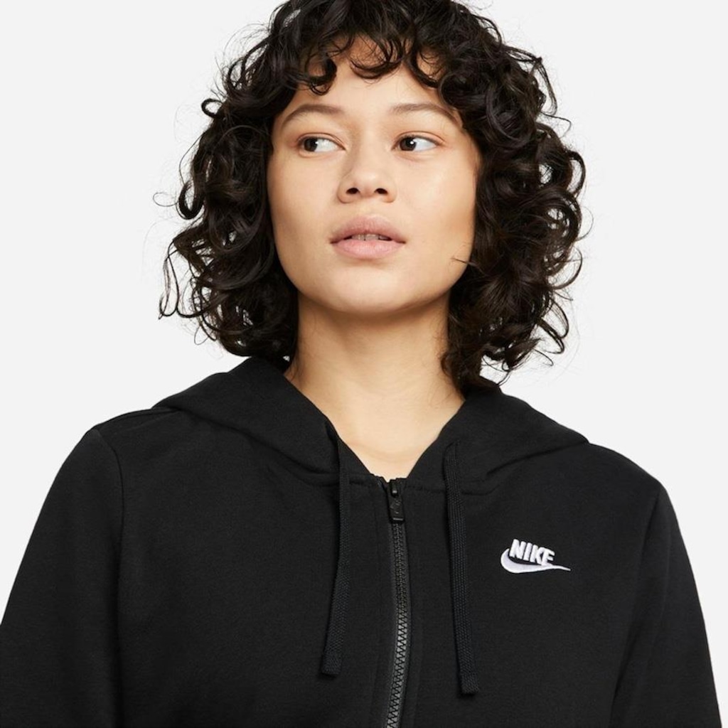 Imagem 5 do produto Jaqueta Fleece com Capuz Nike Sportswear Club - Feminina