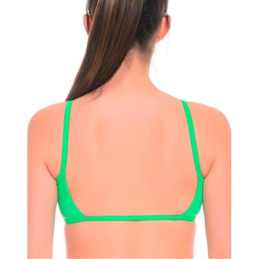 Imagem 2 do produto Top Fitness com Bojo Shark Franzido Beach Tennis - Feminino