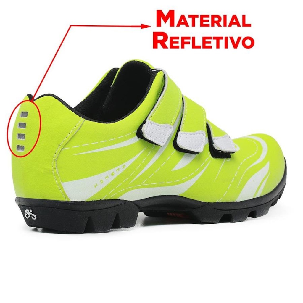 Imagem 4 do produto Tênis Sapatilha Ciclismo New Fox Bike Reflective - Unissex