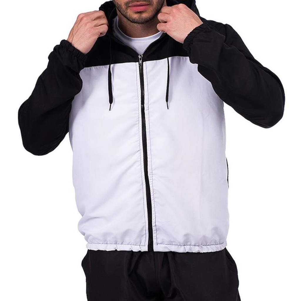 Imagem 4 do produto Jaqueta Corta Vento New Fox para Ciclismo Bike Moto com Capuz - Masculina