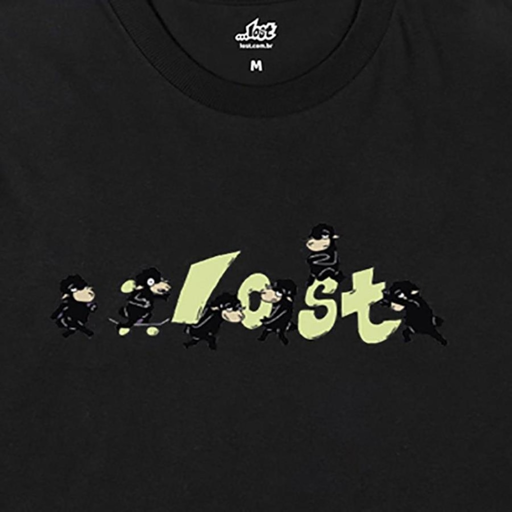 Imagem 2 do produto Camiseta Lost Logo Lost - Masculina