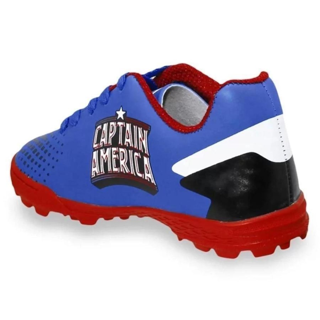 Imagem 3 do produto Chuteira Society Dray Marvel Capitão América - Infantil