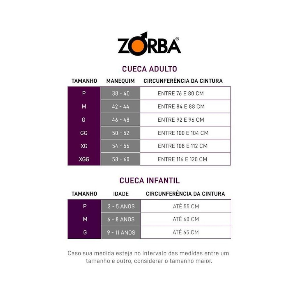 Imagem 5 do produto Kit com 10 Cuecas Slip Zorba Max
