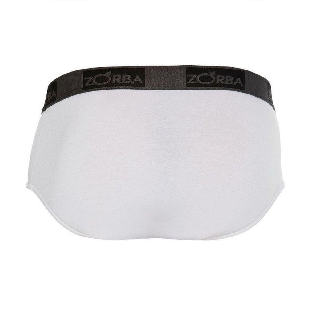 Imagem 4 do produto Kit de Cuecas Slip Zorba Comfort - Adulto - 6 unidades