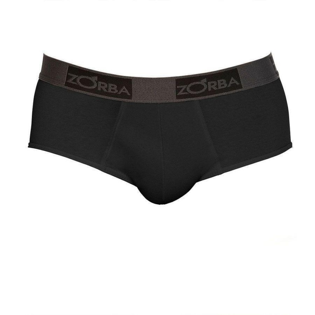 Imagem 2 do produto Kit de Cuecas Slip Zorba Comfort - Adulto - 6 unidades