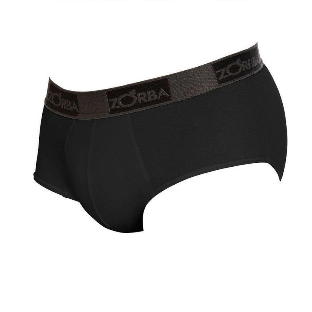 Imagem 3 do produto Kit de Cuecas Slip Zorba Comfort - Adulto - 6 unidades