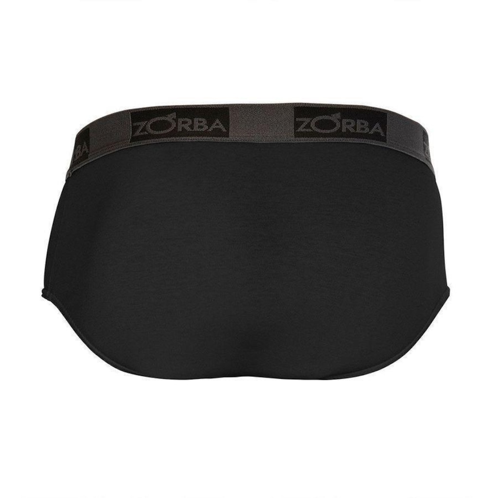 Imagem 4 do produto Kit de Cuecas Slip Zorba Comfort - Adulto - 6 unidades