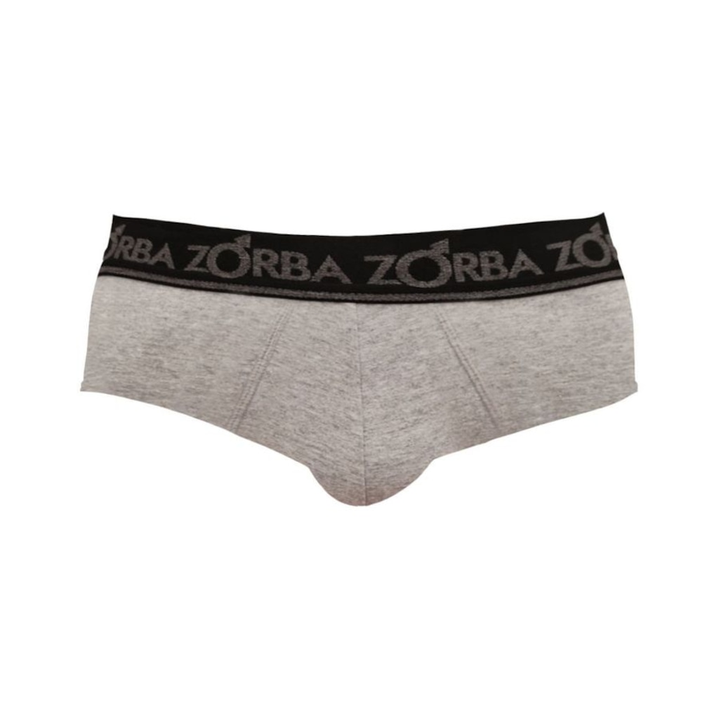 Imagem 2 do produto Kit de Cuecas Slip Zorba Comfort - Adulto - 6 unidades