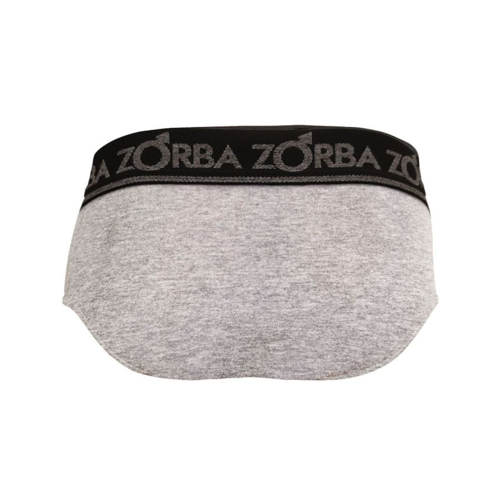 Imagem 4 do produto Kit de Cuecas Slip Zorba Comfort - Adulto - 6 unidades
